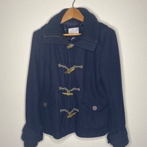 Delias Navy Blue Nautical Duffel Coat